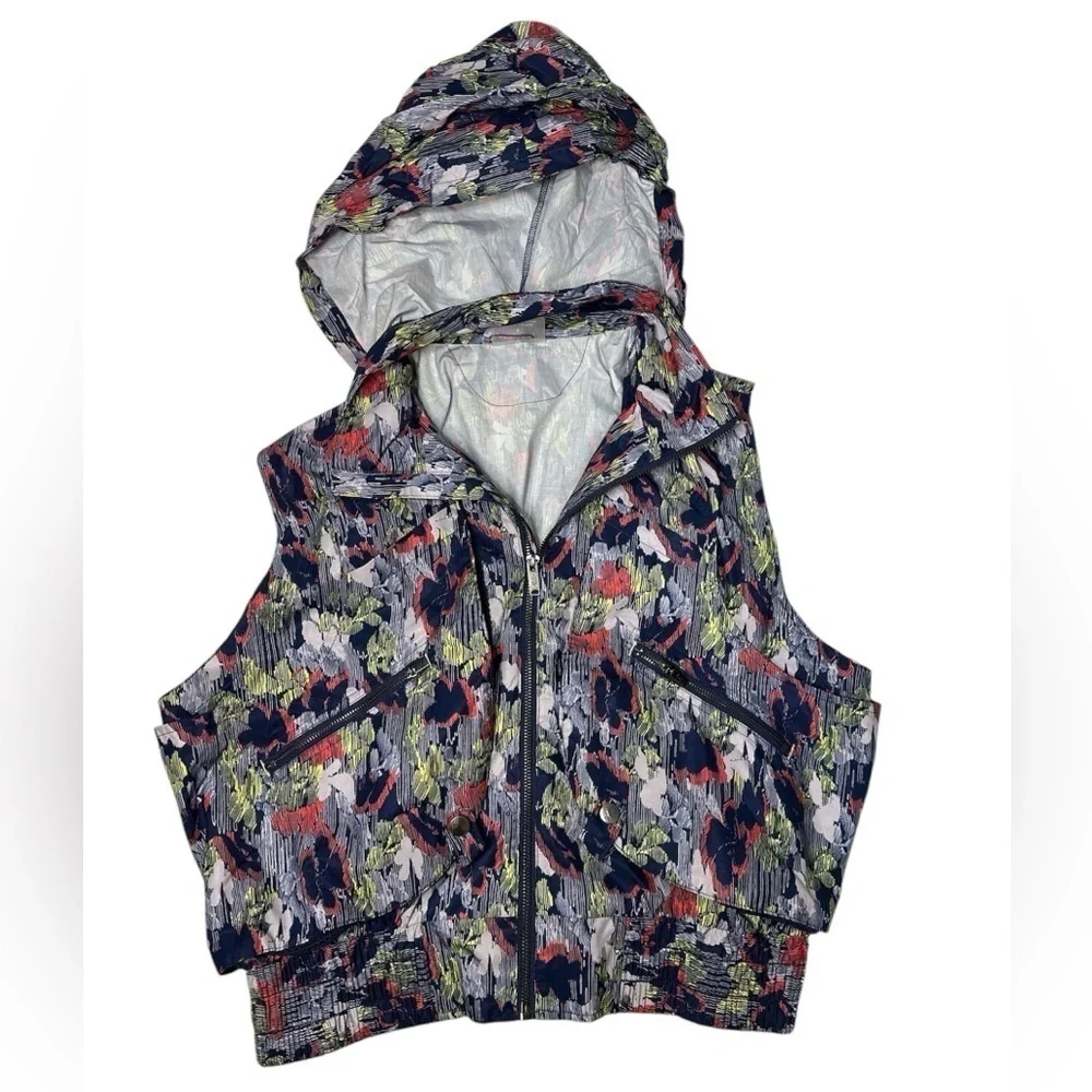 Free People Movement Off the Grid Printed Sleeveless Vest Supernova Floral Small - Picture 4 of 11
